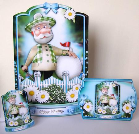 I Love Golf Card Kit by Margaret McCartney