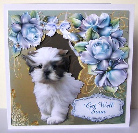 Happy Shitzui to You! Card Topper Mini Kit by Margaret McCartney