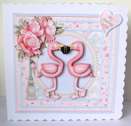 My Kinda Bird Valentine or Anniversary Mini Kit & Decoupage by Margaret McCartney