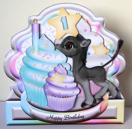 Celebratory Month - Little Donkey by Margaret McCartney