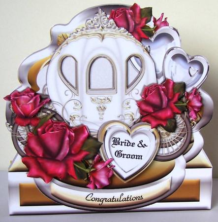 Celebratory Month - the Wedding Carriage by Margaret McCartney