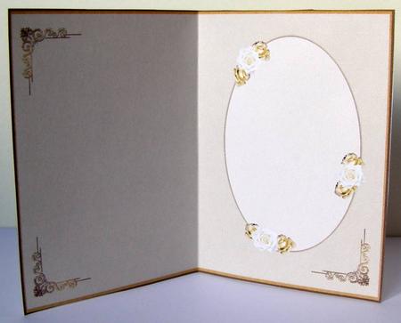 Blessed Virgin and Holy Child Jesus Decopauge Card Insert by Margaret McCartney