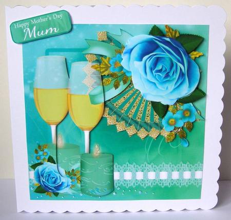 Painted Roses Mini Kit Mother's Day Birthday by Margaret McCartney
