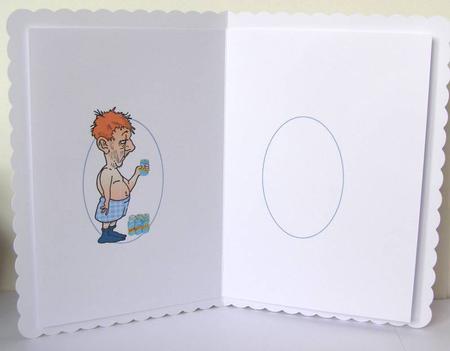 Bert is Working on His 6 Pack Insert by Margaret McCartney