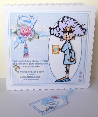 8x8 Stella and Her Ancestry Mini Kit by Margaret McCartney