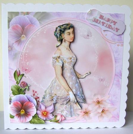 Victorian Lady Butterfly Dreams by Margaret McCartney