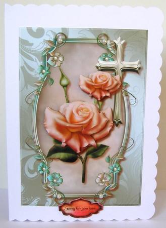 Gorgeous Roses 4 Sympathy by Margaret McCartney