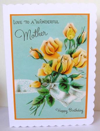 Mothers Day Card A4 by Margaret McCartney