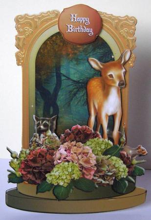Natures' Blooms Pedestal Card Kit by Margaret McCartney