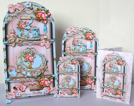 Shabby Chic Keepsake Shelves by Margaret McCartney