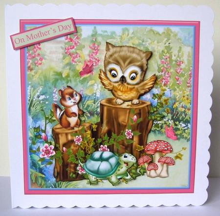 Spring Scene Mini Kit & Decoupage by Margaret McCartney