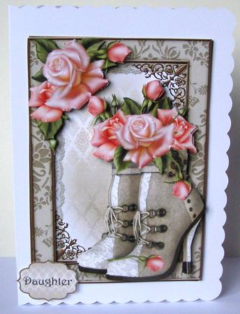 Steampunk Boots & Edwardian Roses Mini Kit by Margaret McCartney