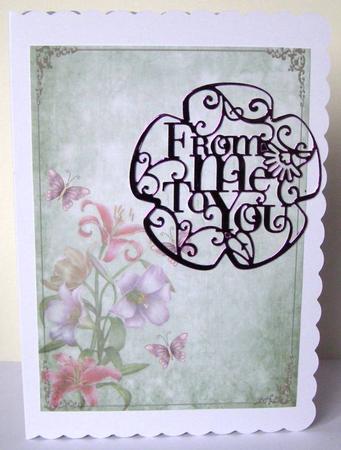 Floral Backing Paper 02 by Margaret McCartney