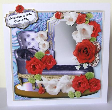 Vintage Lounging - the Room of Reflection by Margaret McCartney