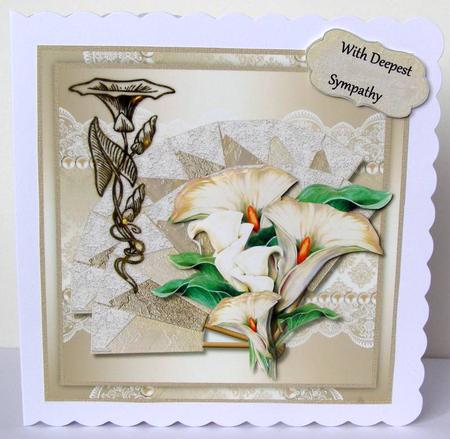 Sympathy Topper in Cream by Margaret McCartney