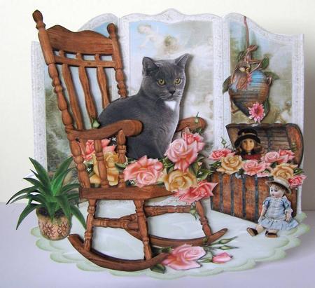 Orlando's Chair Shaped Card Mini Kit by Margaret McCartney