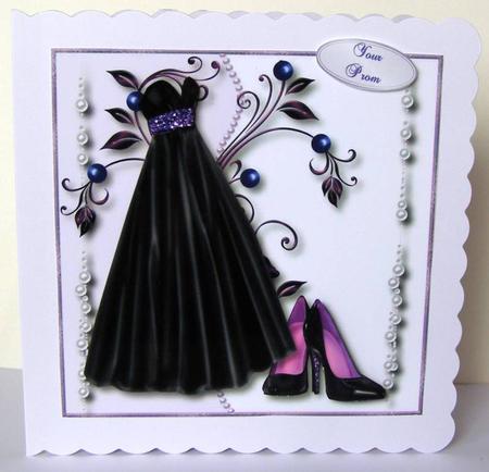 Midnight Magic Card Topper 2 by Margaret McCartney