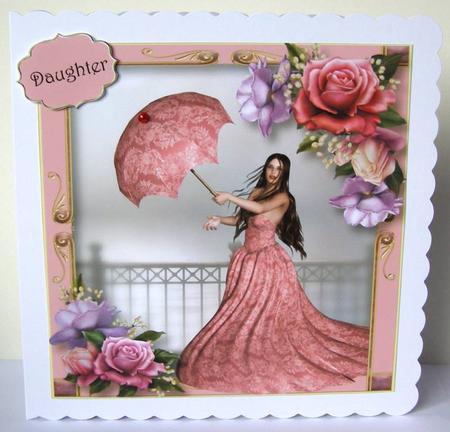 Windswept on the Pier 8x8 Quick Topper by Margaret McCartney