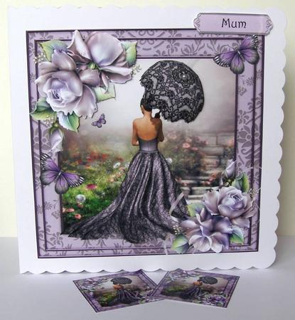 A Stroll in the Garden Mini Kit by Margaret McCartney