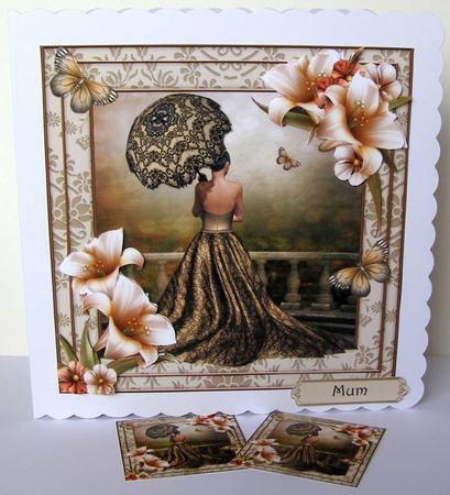The Butterfly Balcony Mini Kit by Margaret McCartney