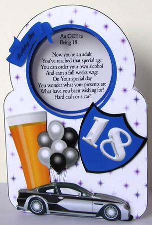 An Ode to Being 18 A4 Kit ***minor Text Alteration Only*** by Margaret McCartney