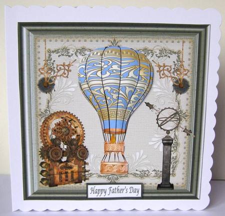 Steampunk Hot Air Balloon Topper 8 by Margaret McCartney