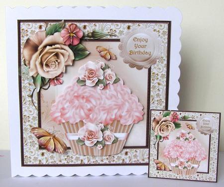 Cup Cake Heaven Mini Kit by Margaret McCartney