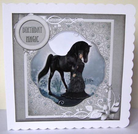 Black Snow Queen -  Simply Wonderful by Margaret McCartney