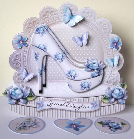 Porcelain Rose Shoes Mini Kit by Margaret McCartney