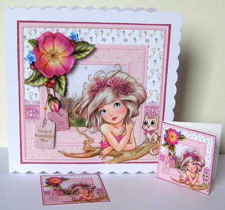 Moonspell & Beautiful Flowers Mini Kit by Margaret McCartney