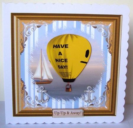 Up Up & Away Topper 4 by Margaret McCartney