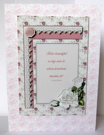 How Beautiful a Day Card Topper by Margaret McCartney