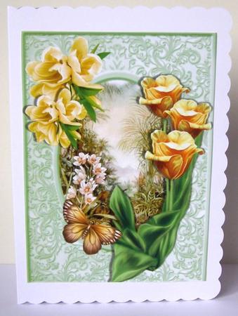Beautiful Garden of Summer Flowers A4 by Margaret McCartney
