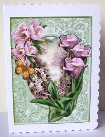 Beautiful Garden of Pink Shades of Summer Flowers A4 by Margaret McCartney