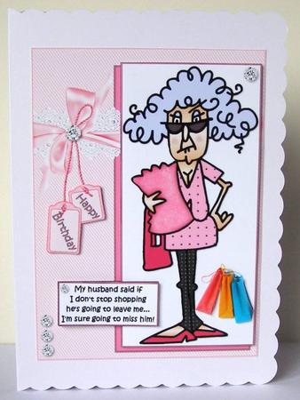 Stella Goes Shopping Quick Card by Margaret McCartney