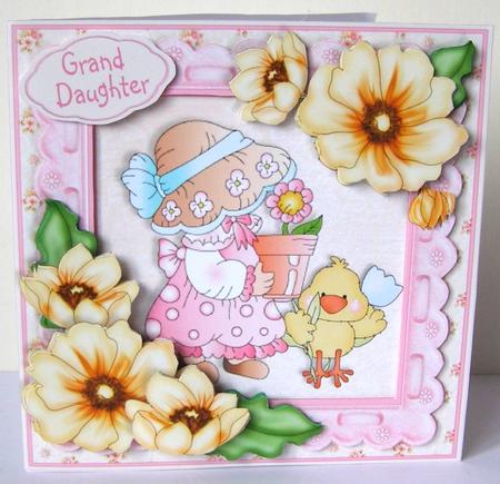 Sunbonnets Spring Mini-kit - Spring Chick by Margaret McCartney