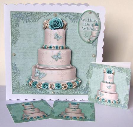 Chasing Butterflies Cake by Margaret McCartney