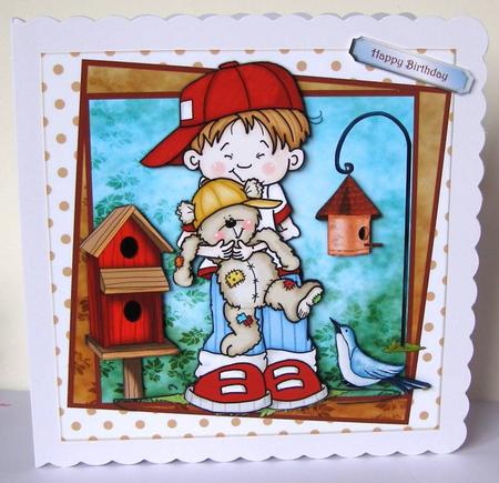 Mini Kit Noah in the Garden Birthday Boy by Margaret McCartney