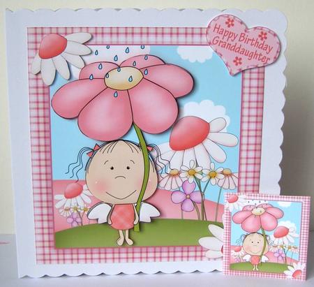 Little Garden Fairy Mini Card Kit by Margaret McCartney