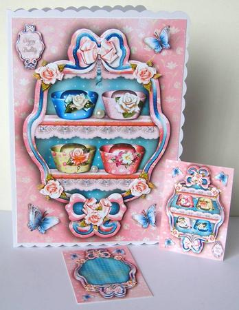 Beautiful Set of Retro Colorful Hats by Margaret McCartney