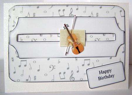 Violin Birthday by Margaret McCartney