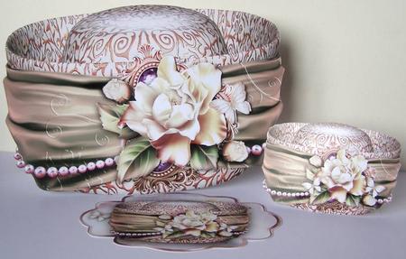 Luxury Vintage Cream Hat by Margaret McCartney