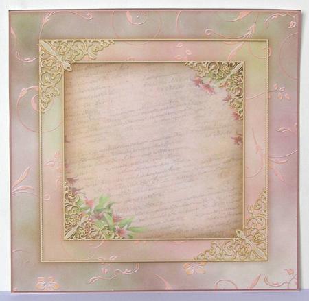 Pretty 8 x 8ins Insert 2 by Margaret McCartney
