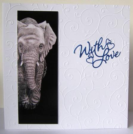 Graphite Elephant by Margaret McCartney