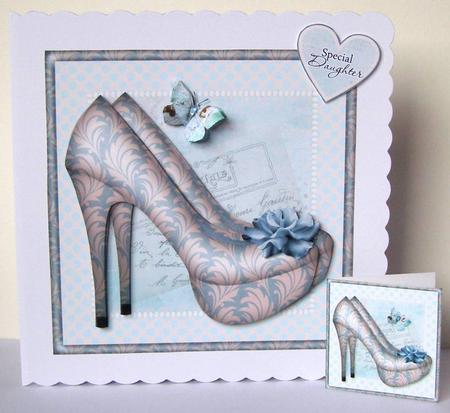 Misty Morning Shoes Mini Kit by Margaret McCartney