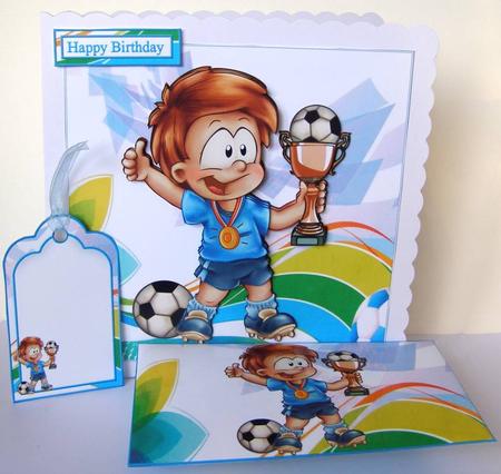 8x8 My Little Soccer Star Blue Mini Kit by Margaret McCartney