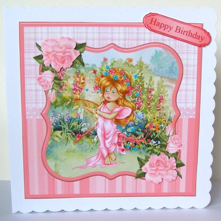 Magical Princess Topper & Decoupage by Margaret McCartney