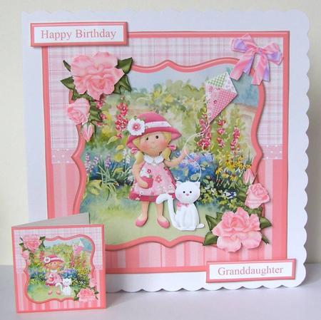 Hayley's Garden Mini Kit & Decoupage by Margaret McCartney