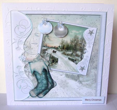 Christmas Snowy Village by Margaret McCartney
