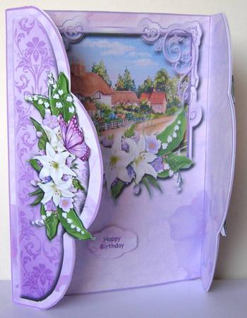 Cottages in Summer Gatefold Card Kit by Margaret McCartney